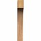 Ekena Millwork Huntington Smooth Corbel, Western Red Cedar, 3 1/2"W x 12"D x 24"H COR04X12X24HUN00SWR - alternate 2